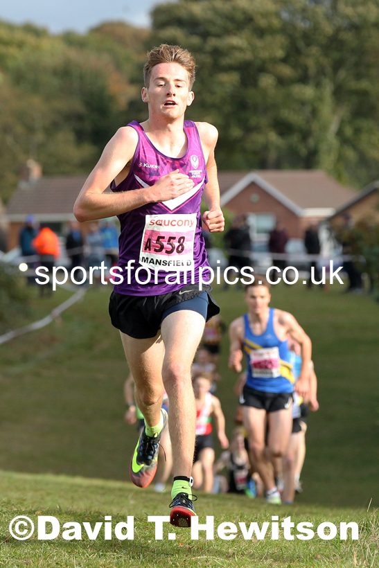 Junior mens 2021 National Cross Country Relays, Berry Hill Park, Mansfield. Photo: David T. Hewitson/Sports for All Pics